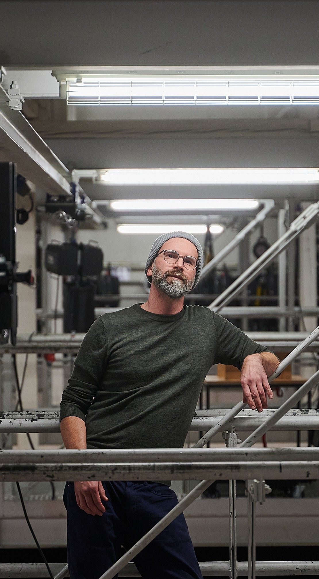 Gesichter in HELLERAU: Roman Keilhofer, Fachkraft für Veranstaltungstechnik